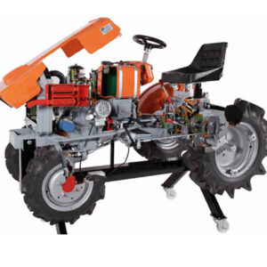 Cut Model of Agricultural Tractor