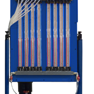 Water Manometer, Inclined, Multi tube, Air Pressure